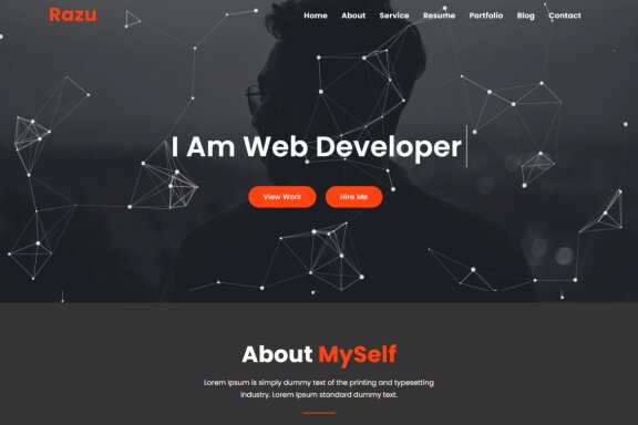 Personal Portfolio HTML5 Template