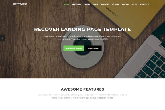 Corporate Business Website HTML5 Template