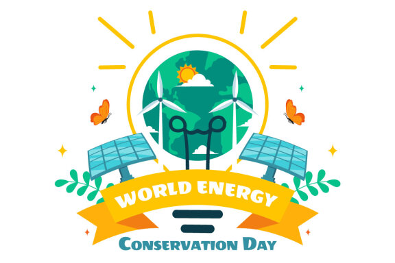 11 World Energy Conservation Day Illustration