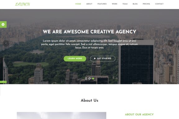 Digital Agency Website HTML5 Template