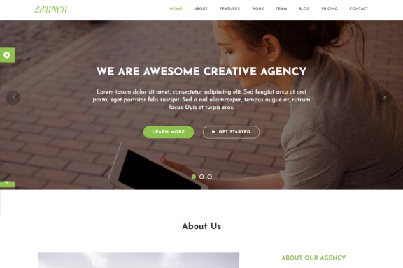 Digital Agency Website HTML5 Template