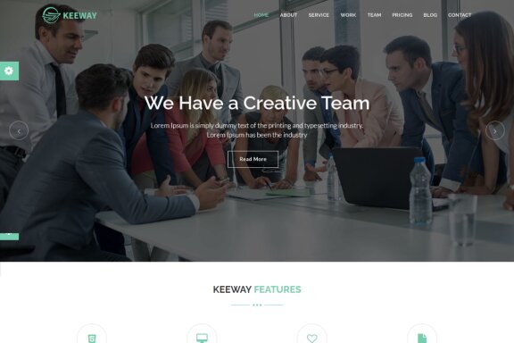 Material Design Agency HTML5 Template