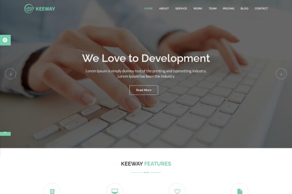 Material Design Agency HTML5 Template