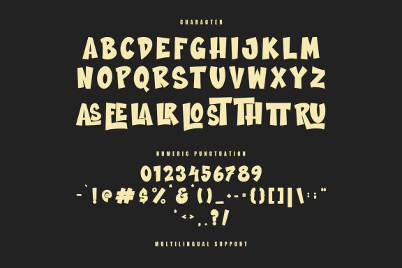 Rumeenas Display Font
