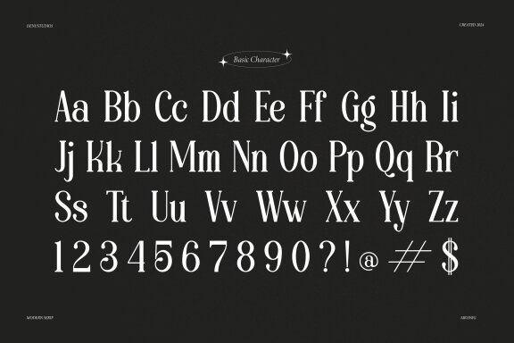 Aikonig | Modern Serif Font
