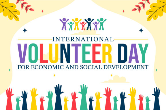 11 Volunteer Day for Economic and Social Development Illustration
