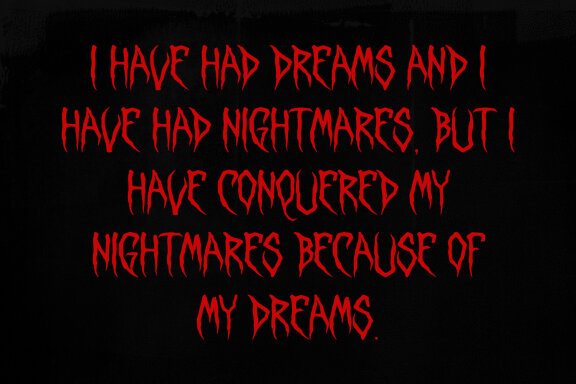Maszell Horror Display Font