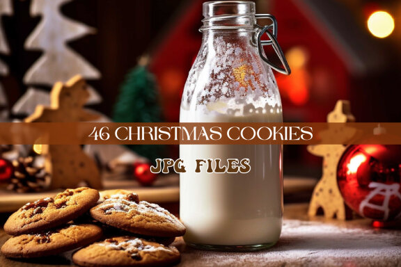 Christmas and New Year Cake Cookies