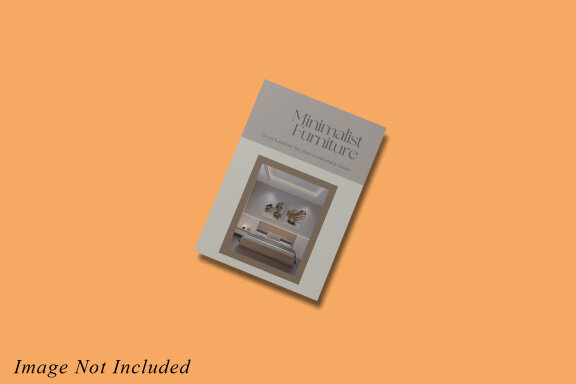 Minimalist A4 Flyer Brochure Mockup