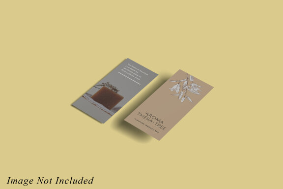 Minimalist DL Flyer Brochure Mockup