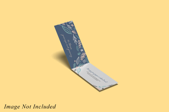 Minimalist DL Flyer Brochure Mockup