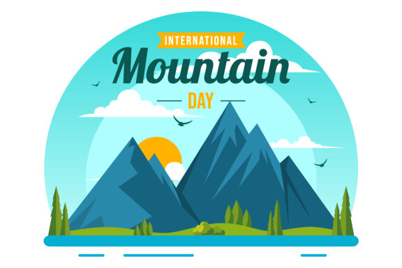 11 International Mountain Day Illustration