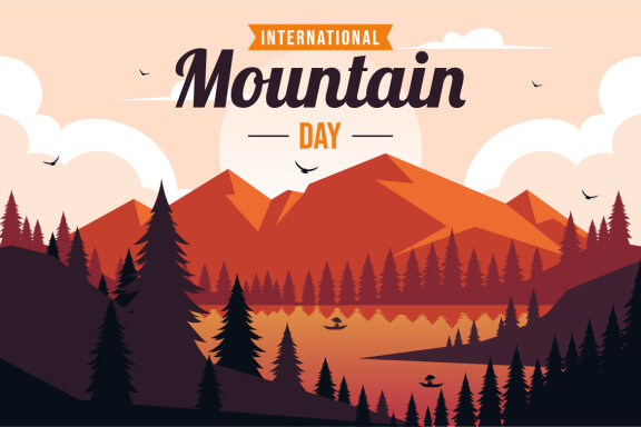 11 International Mountain Day Illustration