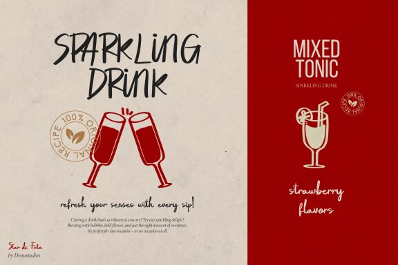 Star de Fete | Handwritten Font