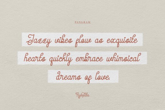 Rumelita | Handwritten Monoline