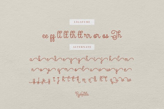 Rumelita | Handwritten Monoline