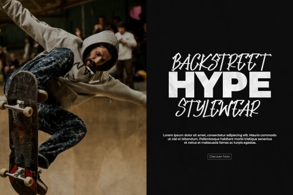 Tagline Flow | Urban Graffiti Font