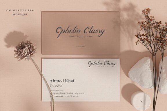 Calaris Deritta | Brush Handwritten Script
