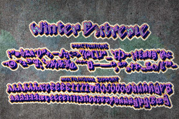 Winter Extreme FREE Font