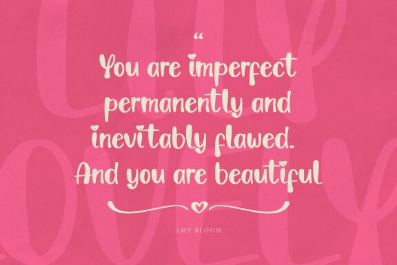 Lily Lovely | Hand Drawn Font