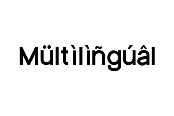 Silenon Sans Serif Font Display