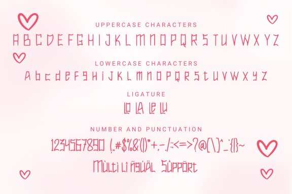 Vila Love - Display Font