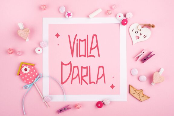 Vila Love - Display Font
