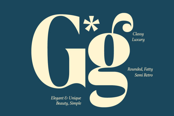 Ralite - Modern Serif Display Font