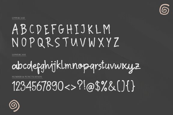 Days Wishes | Hand Drawn Font