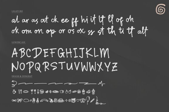 Days Wishes | Hand Drawn Font