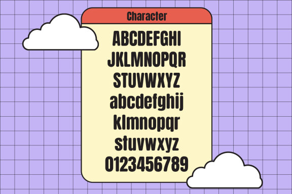 Phigauz Foneopi Sans Serif Rounded Font Game Kids