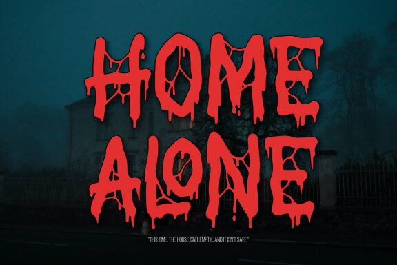 Blood Drainer | Horror Display Font