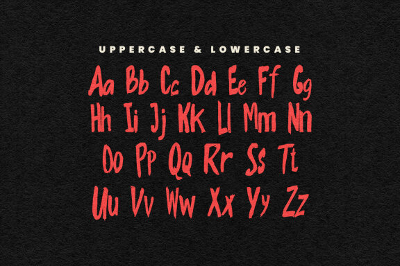 Awascoh Handmade Handwritten Scrawl Font