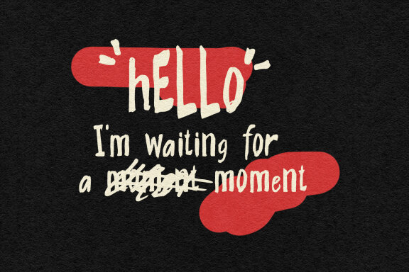 Awascoh Handmade Handwritten Scrawl Font