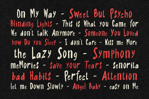 Awascoh Handmade Handwritten Scrawl Font