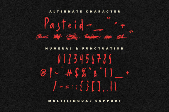 Awascoh Handmade Handwritten Scrawl Font