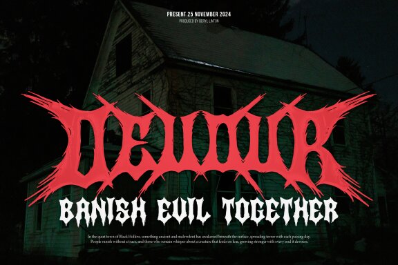 Searing Maw | Death Metal Font