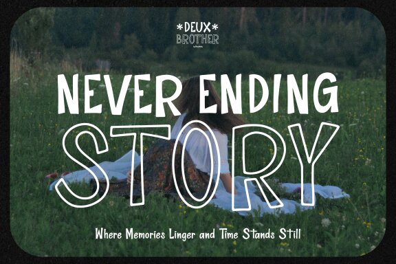 Deux Brother | Fun Display Font