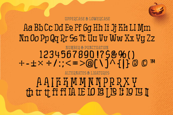 Rank Me - Spooky & Fun Display Font