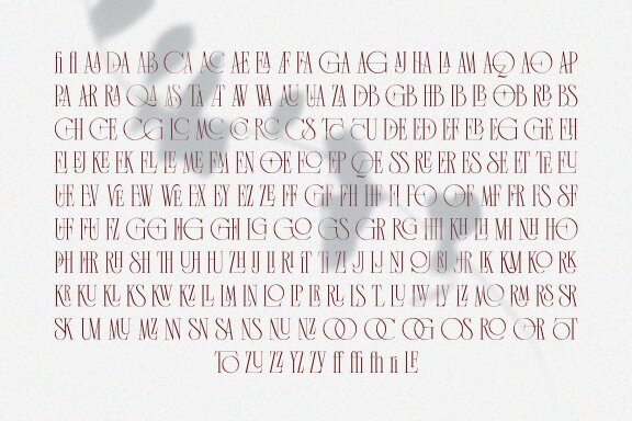 Vagesha Rolenda – Fancy Serif