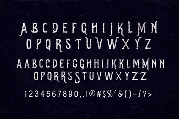 Murmers Display Typeface