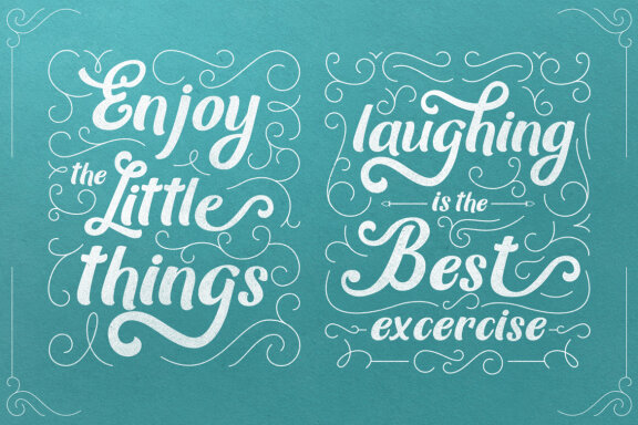 Mon Cheri Typeface + Extras