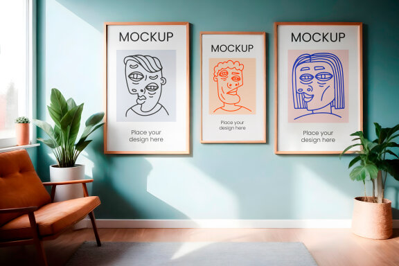 Frame Mockup Set