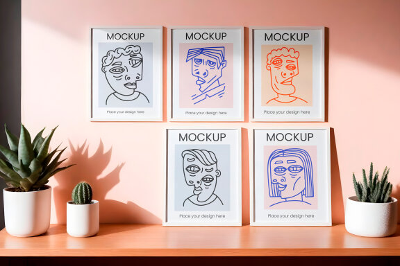 Frame Mockup Set