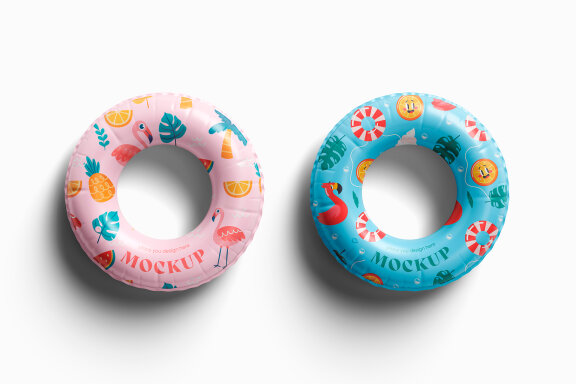 Swim Ring Mockup Set