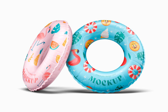 Swim Ring Mockup Set