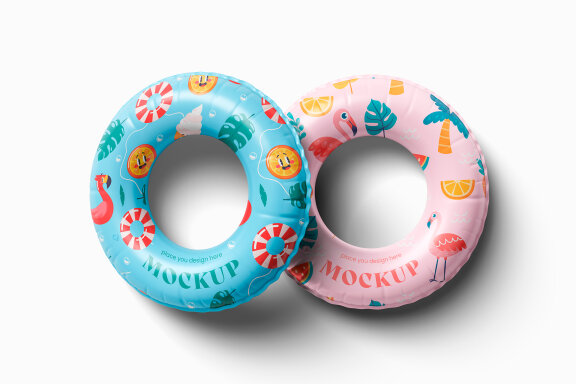 Swim Ring Mockup Set