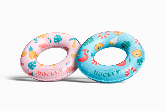 Swim Ring Mockup Set