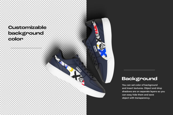 Sneakers Mockup Set