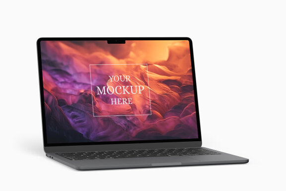 Macbook Air M2 Mockup Set